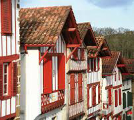 Aperçu d'un village basque